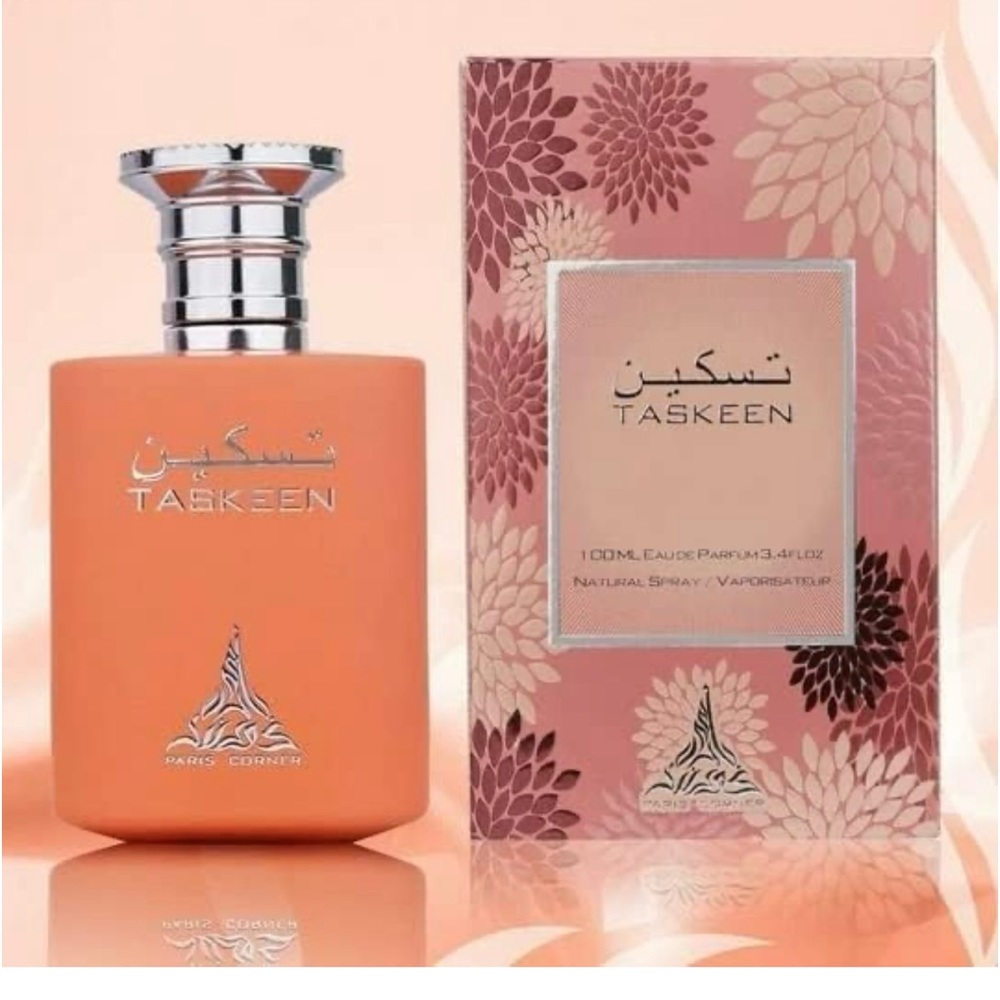 Paris Corner Taskeen Peach Tea Perfume EDP 3.4Fl Oz UNISEX